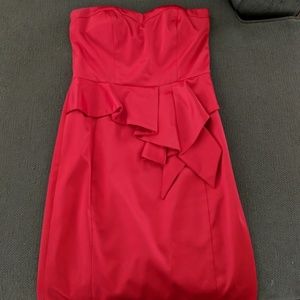 Jessica Simpson strapless cocktail dress.